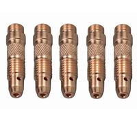 RIVERWELD 10N31 1.6mm TIG Cuerpo de collarín para PTA CK WP 17 18 26 TIG Antorcha de soldadura 5pk