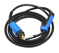 RIVERWELD 15AK MB15 MIG MAG - Antorcha de soldadura refrigerada por aire conector Euro 180A 3M (10 pies)