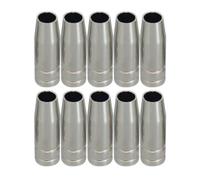 RIVERWELD 15AK MB15 MIG MAG CO2 Antorcha de soldadura Boquilla cónica Copa de protección Boquilla de gas 12 mm 145.0075 Cobre Paquete de 10