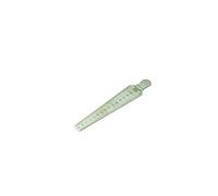 RIVERWELD Calibrador cónico 15-30mm Comprobación de ajuste de la placa Medida de la holgura de la soldadura Taladro Inspección de soldadura