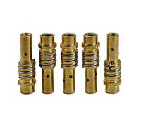 RIVERWELD Contacto Boquilla Holder-Difusor Fit 15AK MB15 MIG MAG Co2 Antorcha Soldadura 5pk