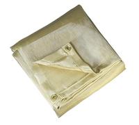 RIVERWELD Manta de soldadura de fibra de vidrio de 2,4x1,8m aislante de alta temperatura de 500 °C, tela resistente al fuego y al calor de 8mm de espesor para ahumadores industriales
