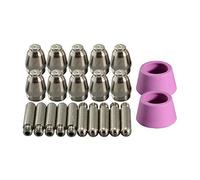 RIVERWELD SG-55 AG-60 Cortador de plasma Cutter Consumible Kit consejos 0.9 mm 40amp 22 piezas