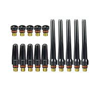 RIVERWELD TIG Back Cap Long 57Y02 57Y03 57Y04 Fit QQ 300 PTA DB SR WP 17 18 26 TIG Antorcha de soldadura (Surtido 15pk)