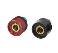 RIVERWELD TIG Cable de soldadura Panel Conector Enchufe y enchufe Dinse Dinze DKZ35-50 Ajuste rápido 315Amp 2 uds