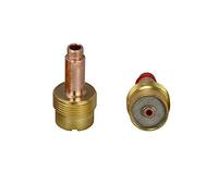 RIVERWELD TIG Cuerpos de boquilla de lente de gas de gran diámetro 995795 3,2mm SR WP 17 18 26 Antorcha TIG 2pk