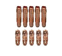RIVERWELD TIG Cuerpos de pinza 10N32 2,4 mm para antorcha TIG SR DB PTA WP 17 18 26 10 unidades