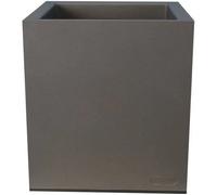 Riviera Contenedor Doble Pared con Sistema de Retención de Agua Granito Cuadrado 30x30 Gris