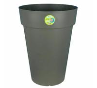 Riviera Soleilla Maceta Redonda Gris Brillo Ø 50 x 66 cm