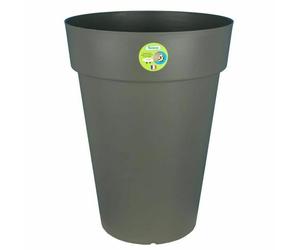 Riviera Soleilla Maceta Redonda Gris Brillo Ø 50 x 66 cm