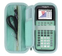 RIYADAone Funda para Texas Instruments TI-84 EVO-T Calculadora Gráfica | Compatible TI-84 Plus/Plus CE-T/TI-82/TI-Nspire CX II CAS/TI-89 Titanium/TI-83 Plus/TI-84 Plus CE Calculadora, Dura Estuche