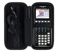 RIYADAone Funda para Texas Instruments TI-84 EVO-T Calculadora Gráfica | Compatible TI-84 Plus/Plus CE-T/TI-82/TI-Nspire CX II CAS/TI-89 Titanium/TI-83 Plus/TI-84 Plus CE Calculadora, Dura Estuche