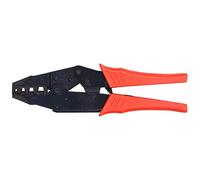 RIZGHWOY Herramienta Crimpadora de Terminales de Cable Tipo Trinquete que Ahorra Esfuerzo, Bloqueo Automático para Terminales Aislados de 10-35 mm² y 2-7 AWG, con Construcción de Acero Al
