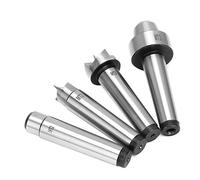 RIZGHWOY Juego de 4 Herramientas de Torneado de Madera MT1/MT2, Copas de Acero Duraderas para un Rendimiento óptimo del Torno de Madera y Metal, Perfecto para Aficionados (ellos murieron)