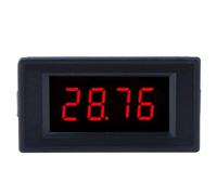 RIZGHWOY Voltímetro Digital de 3 1/2 con Pantalla LED Roja y Estuche Universal para Uso Doméstico Medición Precisa (CC 50 mV/CC 100 mV/ 200)