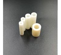 RKODRSMG 50 pcs M3 m4 *l (l = 1-3 2 mm) Abdominales Spacer de Separador de Rondas de Nylon, Tarjeta de Circuito Impreso Espaciador de Tablero(23mm,M4 50pcs)