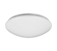 RL LIVE YOUR LIGHT, Plafón, Lukida incl. 1 x LED,SMD,18,0 Watt,3000-6000K,2000 Lm. Cuerpo: Plástico, Blanco Ø:38,0cm, A:10,5cm