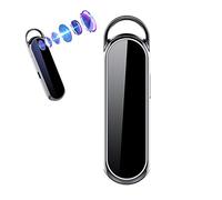 RNNTK Ocultar Mini Spy Camera, Estudiantes Reunión Cooperación Empresarial Hablar Grabación Evidencia Spy Camera,Silencioso Sin Luz Cámara Oculta Bolsillo Grabadora Negro 256 GB…