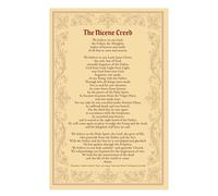 RNUMLIGH Educational Decor - Creeds & Prayers Poster, Inspirational Wall-Art for Sunday School, Bible Study(Unframed,16x24inch(40x60cm))