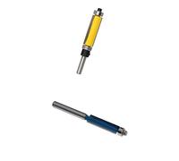 RoaQinFo 2 Piezas de Broca de Rodillo Adicional con Cojinete para Eje de 1/4 Y 6 Mm para Carpintería,