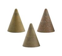 RoaQinFo 3 Piezas de Piedra de, Accesorios para Afilar Brocas, Abrasivo para Herramientas Rotativas, Muela Abrasiva de Alta Dureza para Carpintería.