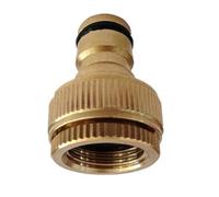 RoaQinFo Conector de Adaptador de Grifo Conector Rápido de Jardín Conector para Función Rosca de Latón Adecuado para Lavadora, 6 Piezas