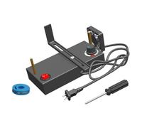 RoaQinFo de Cinta Eléctrico Herramienta Eléctrica para Corte de Cintas Máquina Caliente con Destornillador Material Compacto Adecuado para