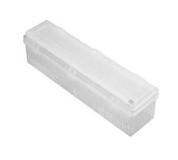 RoaQinFo Dispensador de Film Transparente Portarrollos de Alimentos Soporte Integrado PP Adecuado para Almacenamiento Doméstico Preparación de, tal como se describe, metro