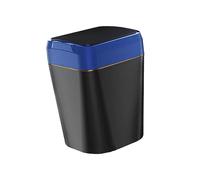 RoaQinFo Papelera Sin Contacto, Contenedor de Basura Inteligente con Inducción, para Inodoro de 12 Litros Que Ahorra Espacio con Tapa, Contenedor de Basura, negro