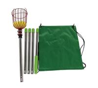 RoaQinFo Recolector de Fruta con Cesta, Herramienta para Recoger Naranjas, Equipo Portátil para Recoger Fruta, Herramienta para Agarrar Frutas, Higo Y C, 2m