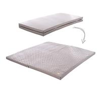 roba Alfombra y Colchoneta de Juego 60 x 120 cm - roba Style Antracita - Manta Infantil Plegable - Superficie de Juego y Gateo de 120 x 120 cm para Bebé