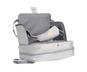 roba Alzador de Viaje para Bebé - Little Stars - Asiento Elevador - de 6 a 36 Meses - Cojín Inflable - para Uso en Casa y Viajes - Adecuado para Todas las Sillas
