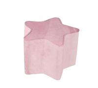 Roba Baumann GmbH Taburete Infantil con Forma de Estrella, Mauve/Rosa