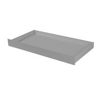 roba cajón universal para cama, color topo, adecuado para colocar debajo de cunas y camas infantiles combinadas, con ruedas