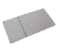 roba Colchón de Viaje para Bebé safe asleep® - Plegable y Transpirable - 60 x 120 cm - Desenfundable - Gris