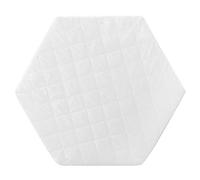 roba Colchón para Parque Bebé Hexagonal - Diámetro 120 cm - Núcleo de Espuma de PU Transpirable - Funda Acolchada y Desmontable con Cierre de Cremallera