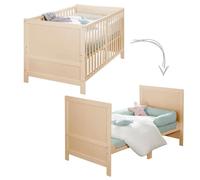 Roba Cuna convertible EASY SLEEP 70 x 140 cm Madera natural