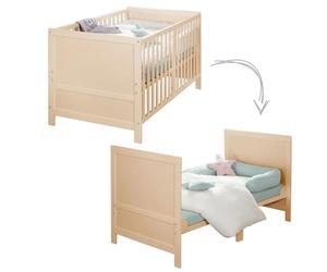 Roba Cuna convertible EASY SLEEP 70 x 140 cm Madera natural