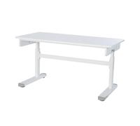 roba Escritorio para niños, Color Blanco, Altura Regulable, 110 x 60 cm