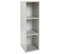 roba estantería lateral estantería para habitación de bebé estantería de pie para cuarto infantil gris claro madera