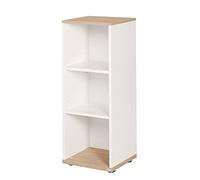 roba Estantería Lateral Pia, Compatible con Las cómodas cambiadoras Pia, en Blanco/Roble Sanremo, de Madera