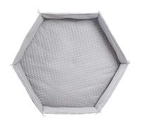 Roba-Kids 377078V230 - Incrustación Del Corral De Juego Hexagonal Gris