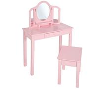 roba-kids - Coqueta con taburete, color rosa (Roba Baumann 450180)