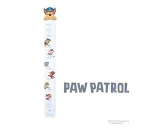 roba Paw Patrol Gráfico de Crecimiento de Madera para Niños - Escala de 70 cm a 150 cm - Regla de Medida y Decoración para Habitación de Niños - Diseño de Perro - Azul-Gris/Blanco