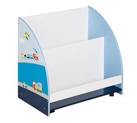 Roba piloto de carreras, serie muebles infantiles en azul y blanco, varios muebles para pequeños fanáticos de los coches azul Auto Blau