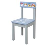 roba Silla Infantil Paw Patrol - Complemento Ideal para el Grupo de Asientos roba - Mueble Infantil para Niños a Partir de 18 Meses - Motivo de los Héroes de la Serie Popular - Madera Gris/Azul