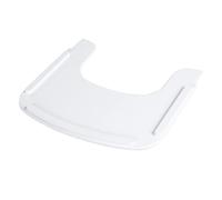 Roba Bandeja para comer de madera con bordes protectores compatible con Trona Sit Up Flex Blanco