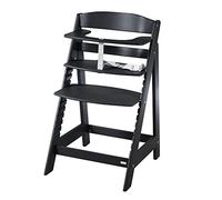Roba Trona evolutiva Sit Up Flex – Madera negra, altura ajustable, 6 meses, antivuelco