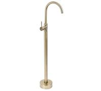 Robinet De Lavabo Sur Pied Lungo Brush Gold