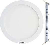 Roblan LEDPANEL12FB Panel Empotrable, 12 watts, Blanco